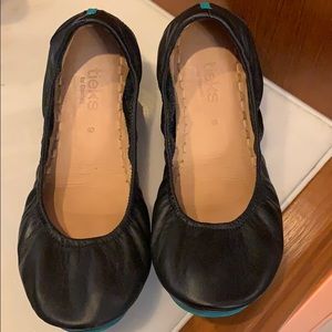 Tieks matte Black size 9